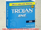 Trojan-enz Condom ENZ Lubricated 36 Count (144 Condoms)