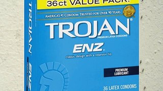 Trojan-enz Condom ENZ Lubricated 36 Count (144 Condoms)
