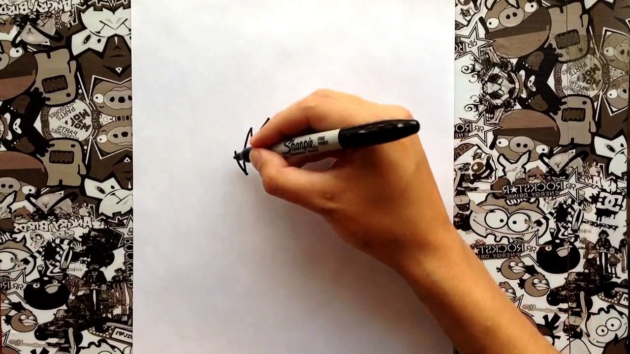 How to draw a obito