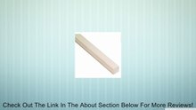 Waddell 3/8" X 36" Hardwood Square Dowel - 8306U (Qty 25) Review