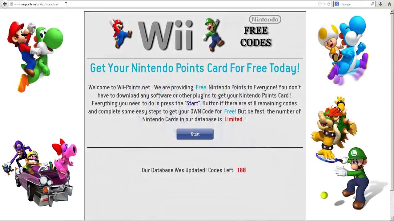 Free Nintendo Gift Card Codes Free Nintendo 3DS Games Free Wii