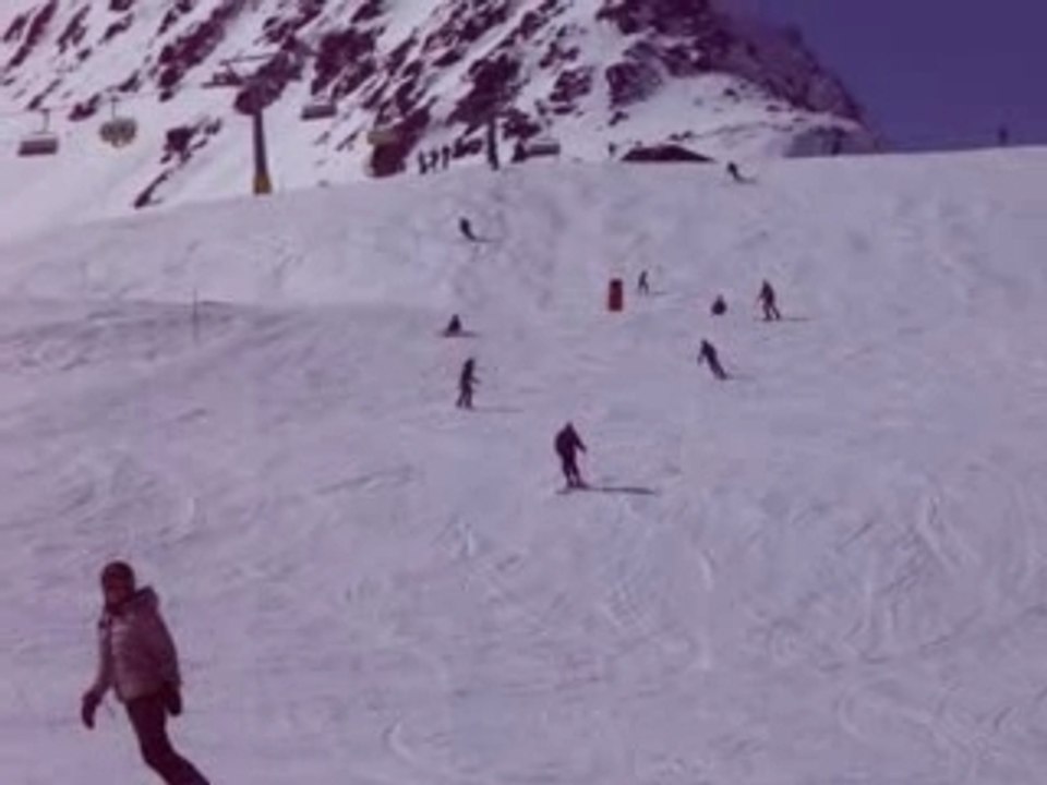Mademoiselle Patricia au ski
