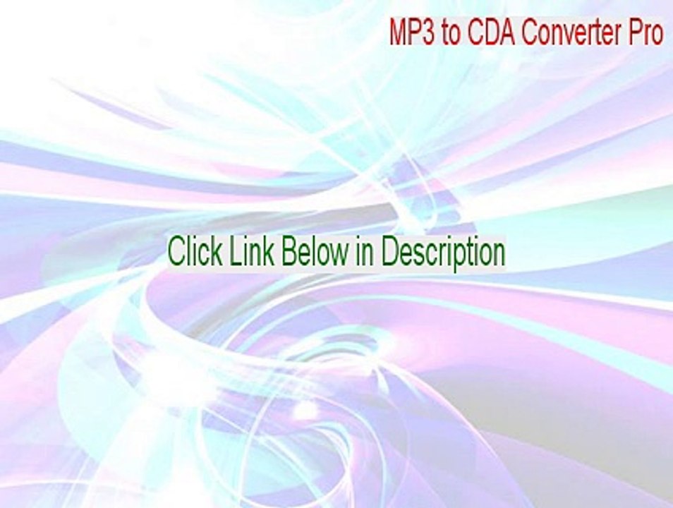 MP3 to CDA Converter Pro Key Gen - Download Here (2015)