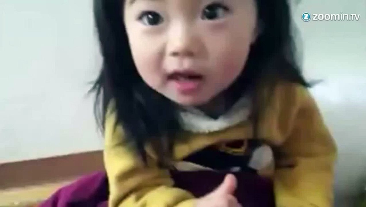 Bella niña coreana dice NO