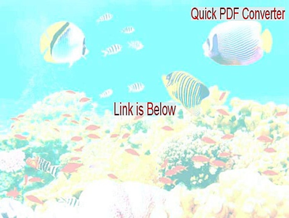 Quick PDF Converter Key Gen (Instant Download)