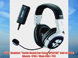 PS3 - Headset Turtle Beach Ear Force SPECTRE Call of Duty: Ghosts  (PS3 / Xbox 360 / PC)