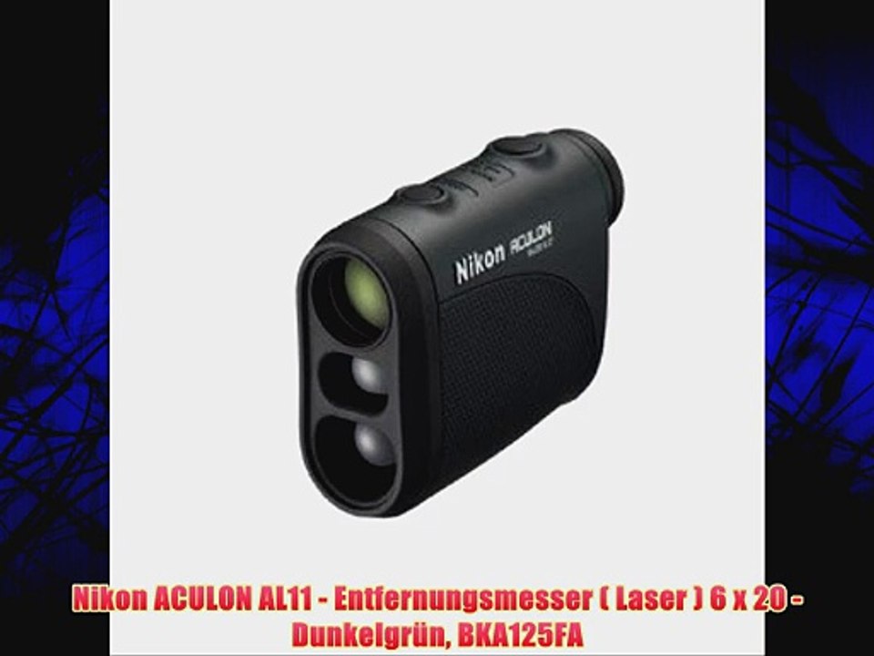 Nikon ACULON AL11 - Entfernungsmesser ( Laser ) 6 x 20 - Dunkelgr?n BKA125FA