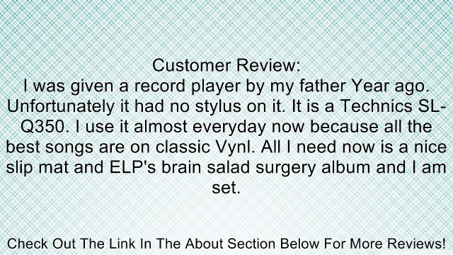 Audio-Technica AT92ECD Universal Replacement Magnetic Phono Cartridge Review