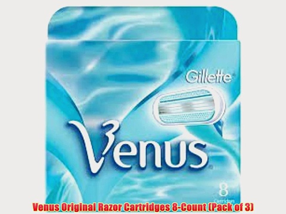 Venus Original Razor Cartridges 8-Count (Pack of 3)