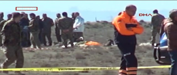 Konya'da askeri uçak düştü! 2 pilot şehit