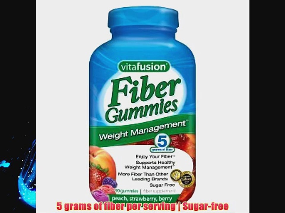 Vitafusion Fiber Well Weight Management Gummies 220 gummies (Pack of 3)