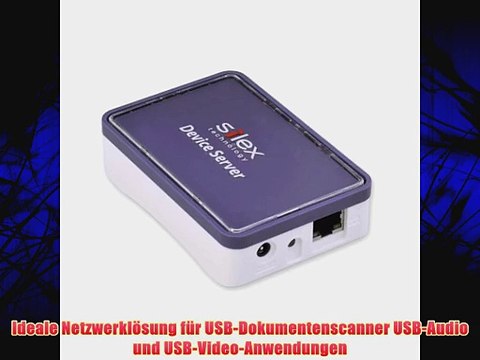 Silex SX-DS-4000U2 USB/Print-Server (800MHz 2x USB 2.0) blau