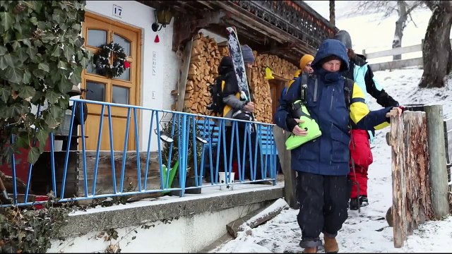 Extreme Skiing - Accidental Detour Leads to Deep Snow