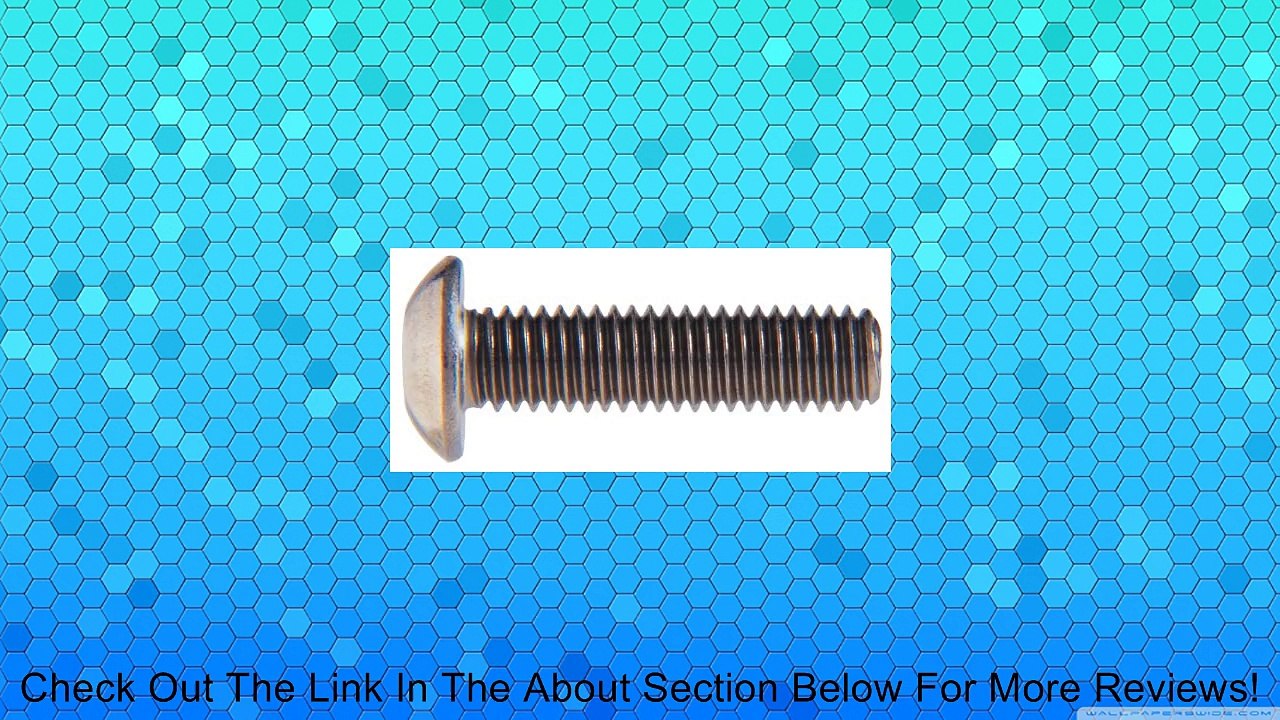 The Hillman Group 44013 5/16-18 x 3/4-Inch Button Socket Cap Screw, Stainless Steel, 8-Pack Review