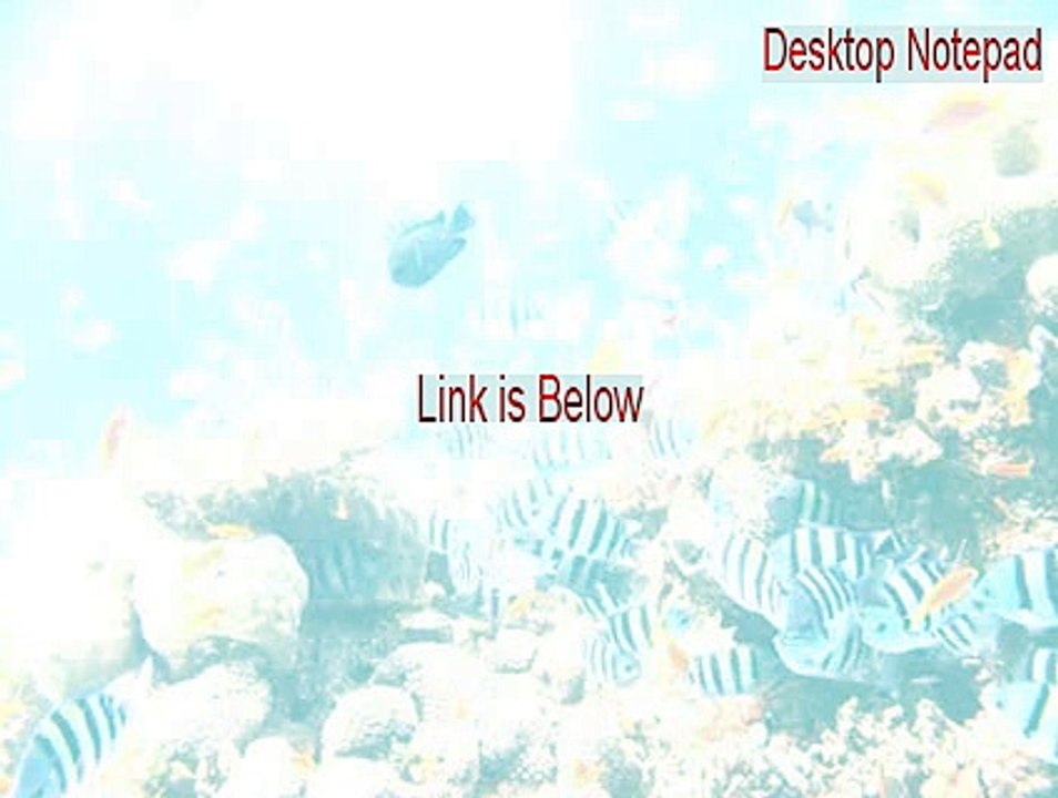 Desktop Notepad Crack - Download Here 2015