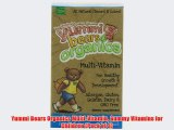 Yummi Bears Organics Multi-Vitamin Gummy Vitamins for Children (Pack of 3)