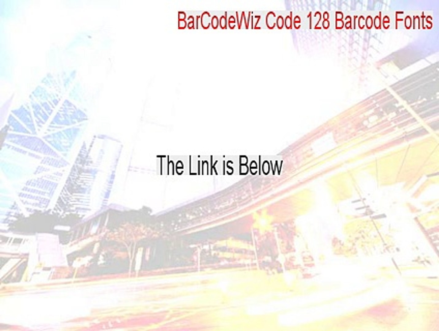 Barcodewiz