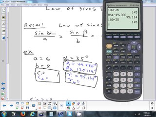 8.1(2) Law of Sines 3-5-15