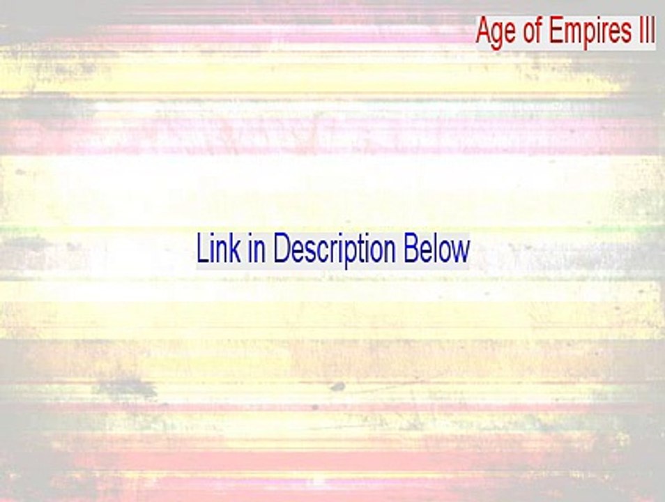 Age of Empires III: The WarChiefs Trial Version Serial - Download Here (2015)
