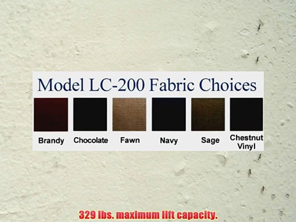 Mega Motion Lift Chair Easy Comfort Recliner LC-200 3 Position Rising Electric Power Chaise