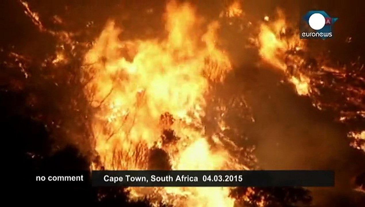 South Africa: Homes destroyed in raging Cape Town wildfires