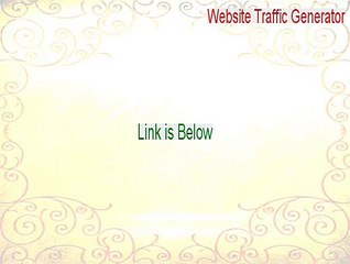 Website Traffic Generator Full Download [Download Now]