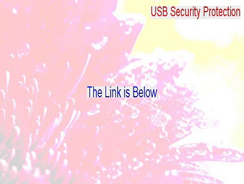 USB Security Protection Serial [Legit Download]