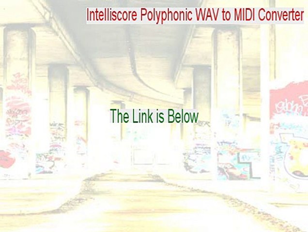 Intelliscore Audio To Midi Converter Crack Intelliscore Audio To Midi Converter Crack