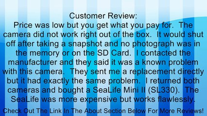 Intova CP9 Compact Waterproof Digital Camera (OLD MODEL) Review