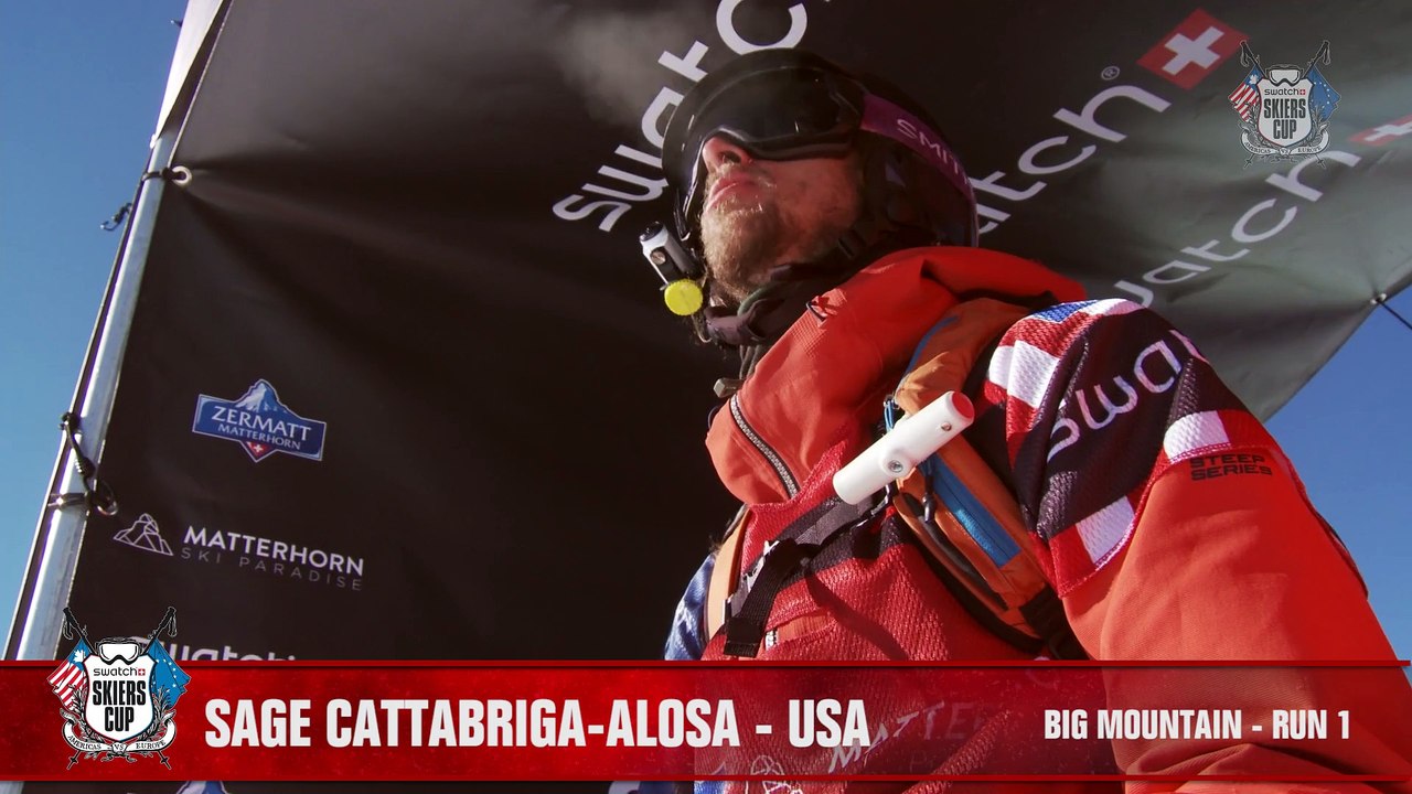 Sage CATTABRIGA-ALOSA (USA)  - Big Mountain run 1 - Swatch Skiers Cup 2015