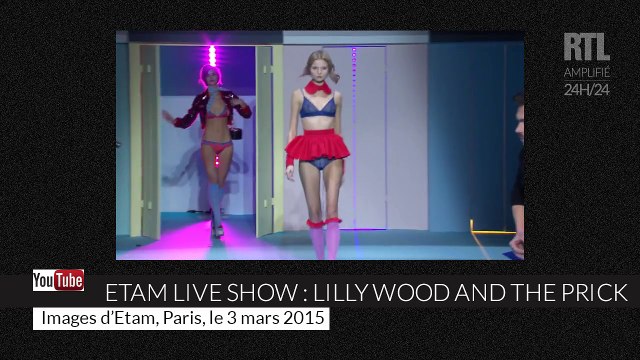 Le défilé de lingerie Etam et ses stars