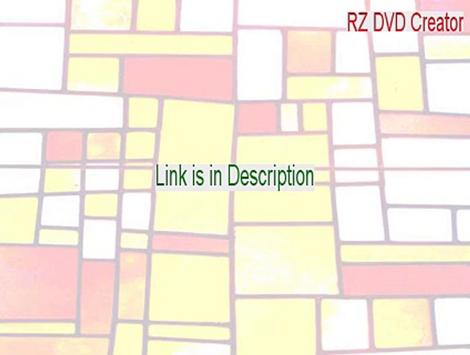 RZ DVD Creator Cracked - Legit Download (2015)