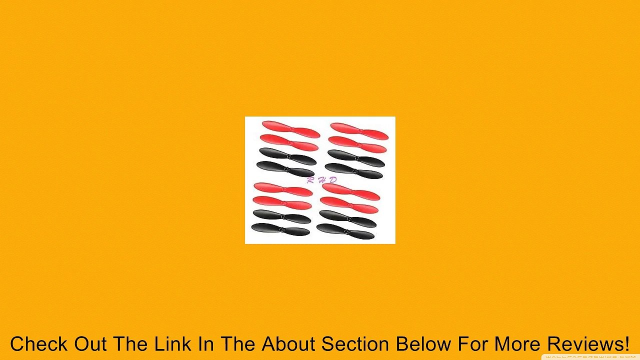 LanLan 4X Hubsan H107C Propellers Blades Props QuadCopter RC Quad Rotor UFO H107-A35 Review