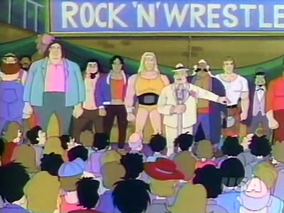 Hulk Hogan's Rock 'N' Wrestling 08 Rock 'n' Zombies (Animated80's)