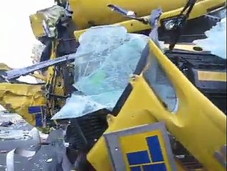 Very bad accident DHL