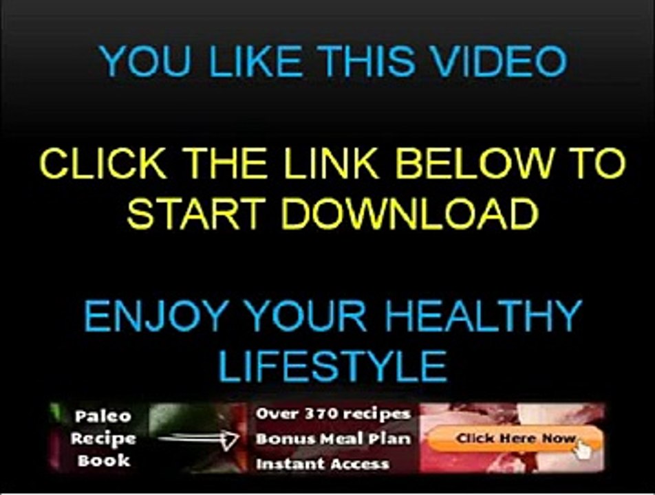 WATCH FREE PALEO RECIPE BOOK TODAY AND LEARN IT!!!