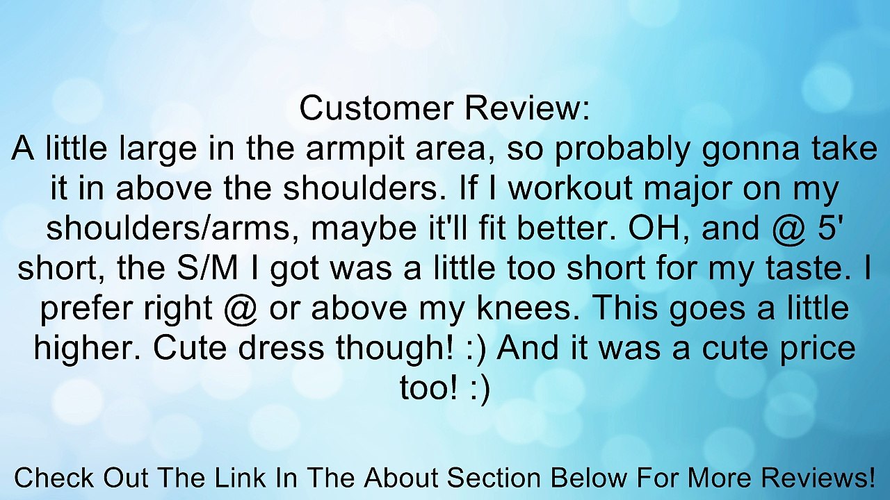 Roxy Juniors Fly Away Fit and Flare Tank Jersey Fit and Flare Dress Review