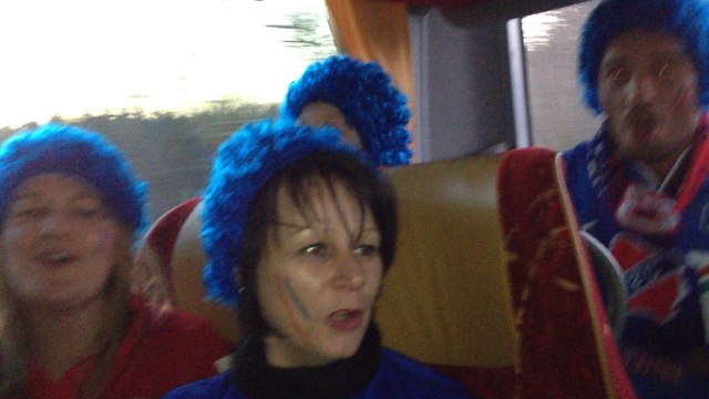 USC supporters en route pour Lorient