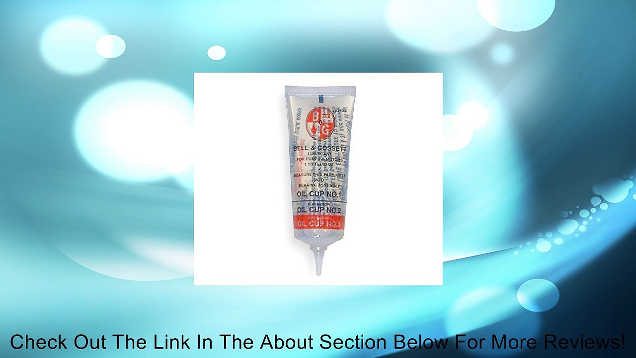 Bell & Gossett Graduated Oil Tubes 2.5 oz. Model 118154 Review