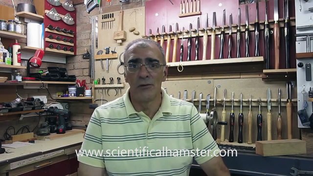 Wood Turning - A Goblet with 3 Captive Rings