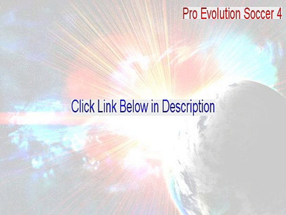 Pro Evolution Soccer 4 (small) Serial - Download Here