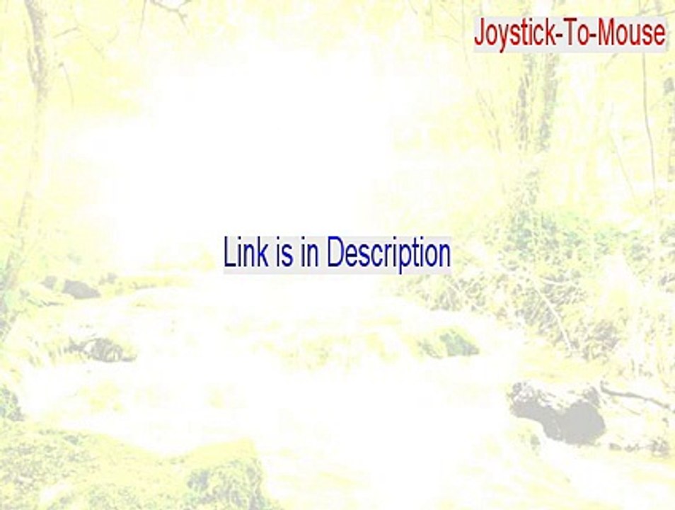Joystick-To-Mouse Free Download [Download Here]
