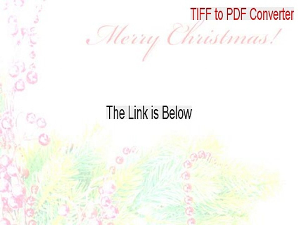 TIFF to PDF Converter Full (tiff to pdf converter software 2015)