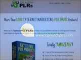 TOP QUALITY Private Label Rights & Master Resell Rights Products - Top Notch PLRs