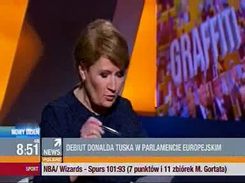 Krzysztof Szczerski o debiucie Donalda Tuska w Europarlamencie