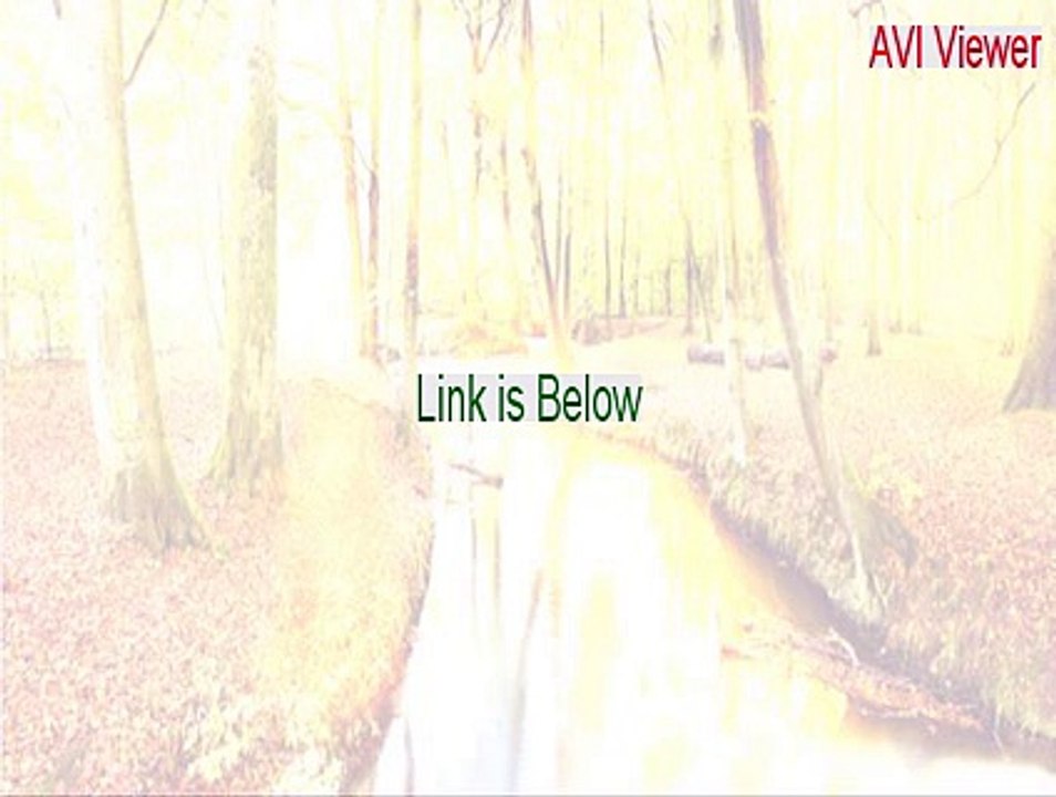 AVI Viewer Free Download (Download Here)