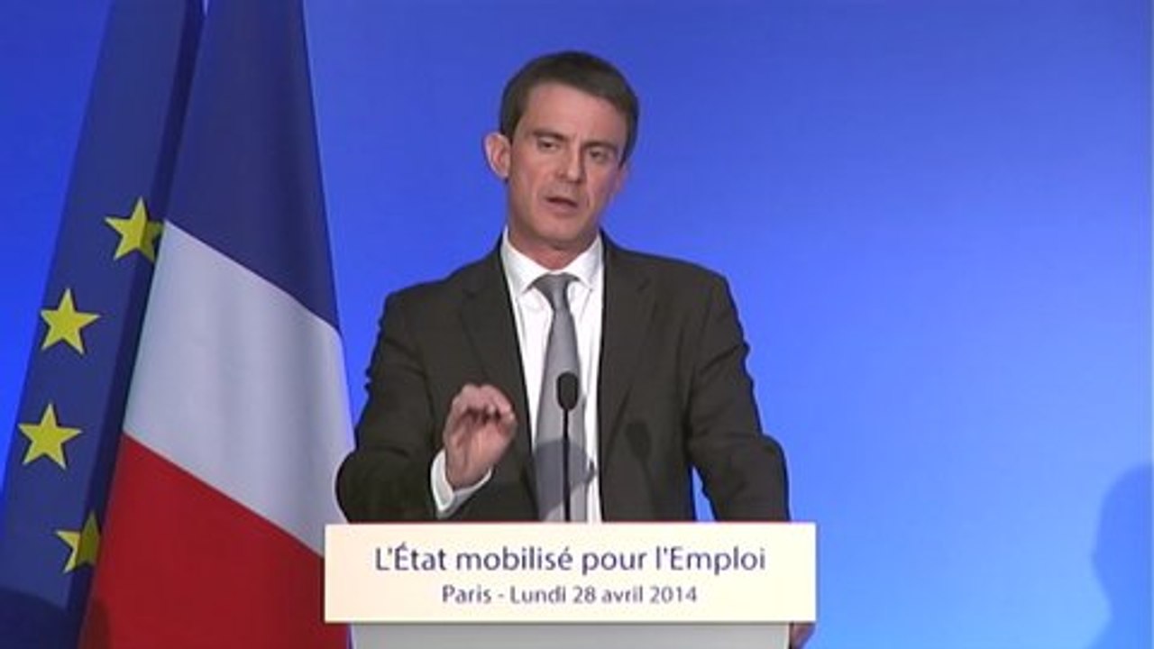 Emploi : Manuel Valls défend le pacte de responsabilité