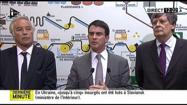 Intervention du Premier ministre à l'occasion de son déplacement en Eure-et-Loir