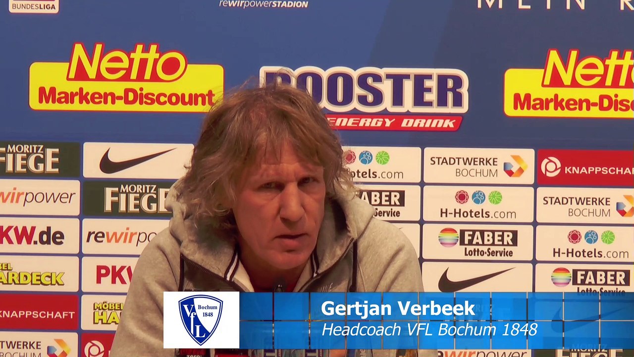 Gertjan Verbeek: 'Warum sollte ich hier noch Pressekonferenz halten?'