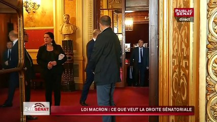Loi Macron : Ce que veut la droite sénatoriale